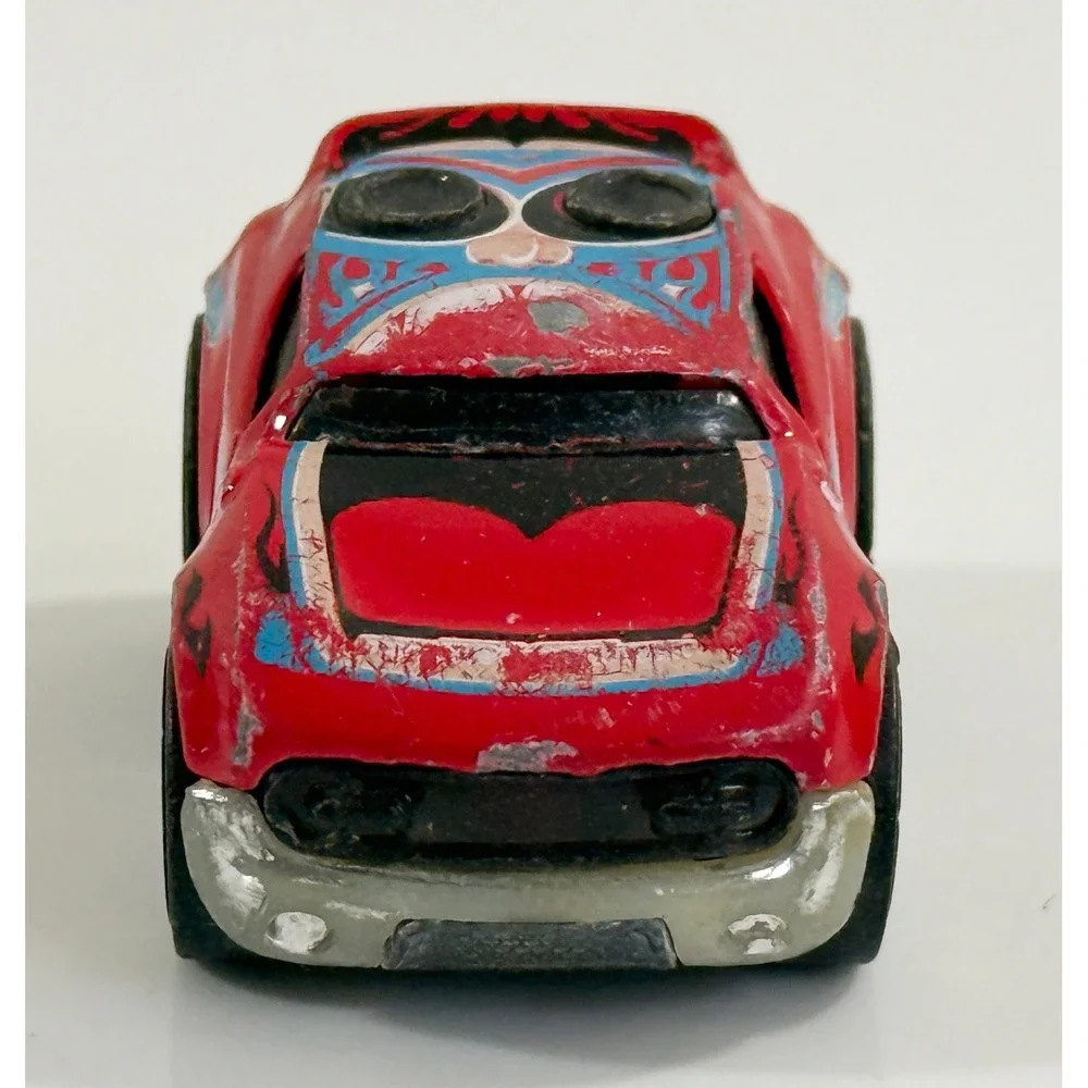Hot Wheels Rocket Box Kids Toy Car Red Blue Lucha Libre Graphics 1:64 Scale
